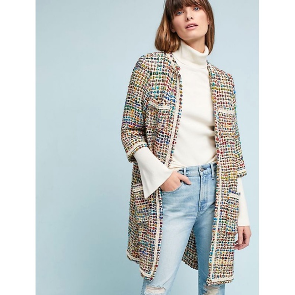 Anthropologie Jackets & Blazers - NWT ANTHROPOLOGIE Ett:twa Tweed Berwyn Coat/Jacket